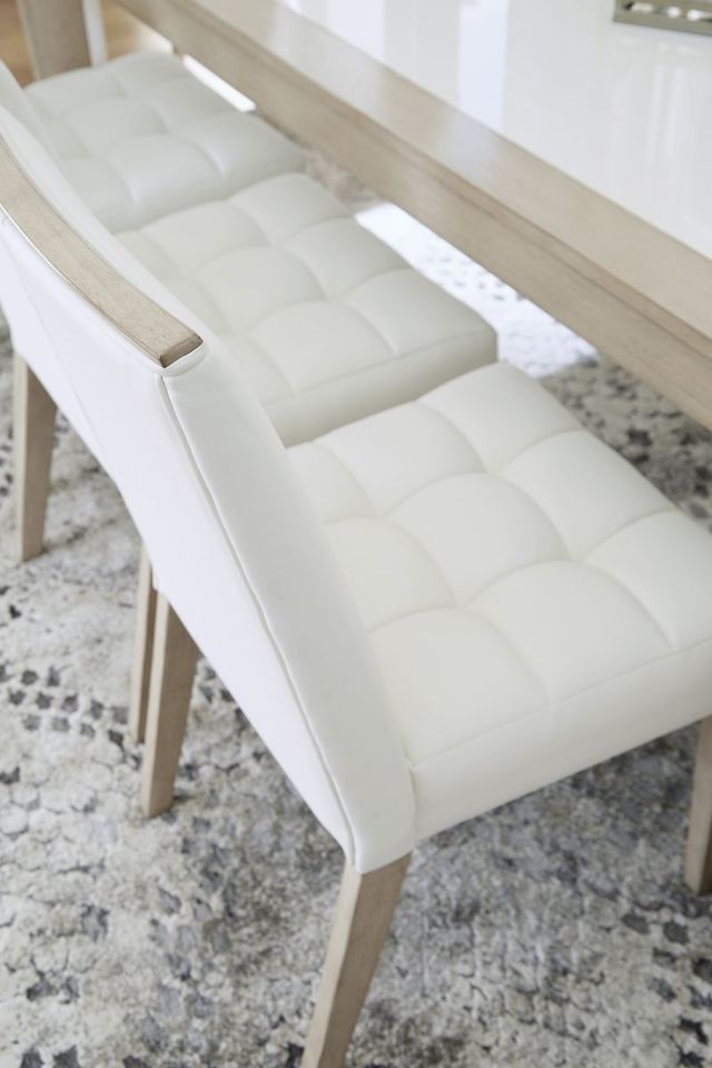 Signature Design by Ashley® Wendora Bisque/White Dining Side Chair-4