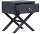 Liberty Furniture Midnight Wire Brushed Denim Accent Table-0