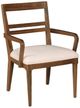 Kincaid® Monogram Walnut Clubhouse Walnut/White Arm Chair-0