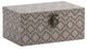 A & B Home Anthony Venetucci 3-Piece Gray Decorative Box Set-1
