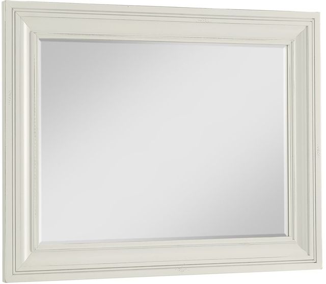 LM Co Home by Vaughan-Bassett Scotsman Cream Wide Landscape Mirror-0