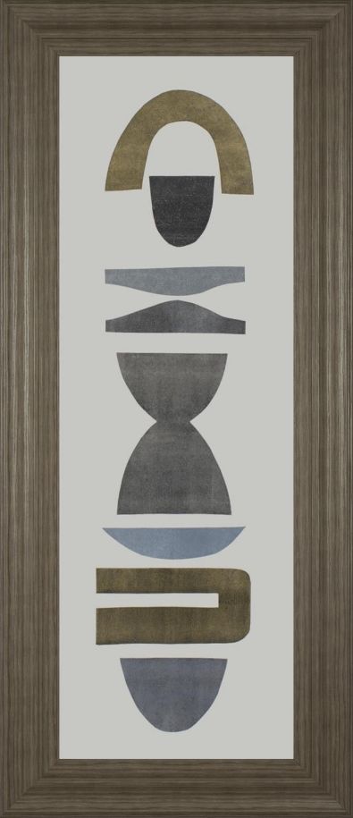 Classy Living Rob Delamater Neutral Totems VI 42"W Wall Art-0