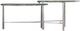 Hooker® Furniture Commerce and Market Antares Green Cocktail Table with Chrome Base-3
