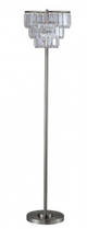 Furniture of America® Meg Chrome Floor Lamp-0