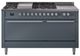Ilve® Professional Plus II 60" Blue Grey Pro Style Dual Fuel Range-0