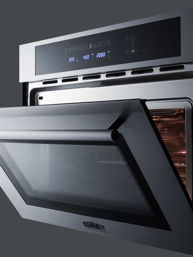 Summit® 24" Stainless Steel Electric Built In Single Oven-2