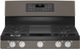 GE® 30" Fingerprint Resistant Slate Freestanding Gas Double Oven Convection Range-4