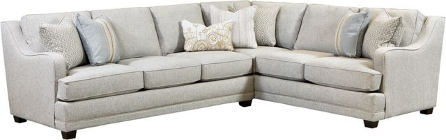Fusion Furniture 7000 Limelight 2-Piece Mineral L-Shaped Sectional-0