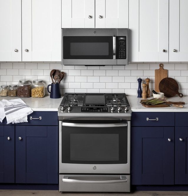 GE® Series 1.9 Cu. Ft. Stainless Steel Over The Range Microwave-6