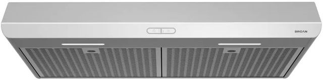 Broan® Sahale BKDEG1 Series 30” Under Cabinet Range Hood-Stainless Steel-0