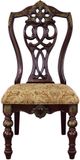 Homelegance® Catalonia Dark Cherry/Multi-Color Side Chair-1
