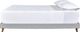 Signature Design by Ashley® Tannally Beige Full Upholstered Platform Bed-2