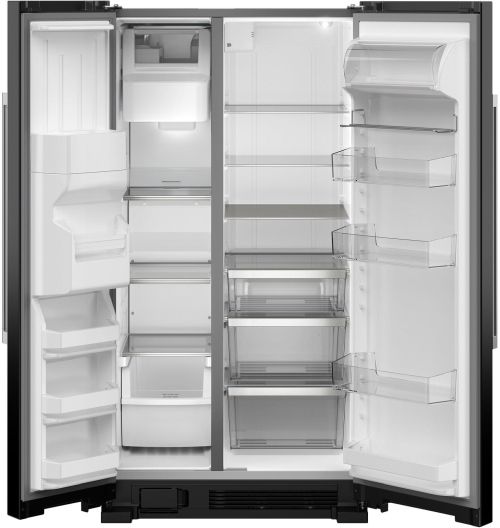 Maytag® 36 in. 24.6 Cu. Ft. Black Side by Side Refrigerator -1