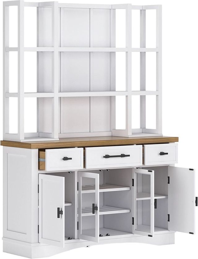 Signature Design by Ashley® Ashbryn White Dining Server and Hutch-4