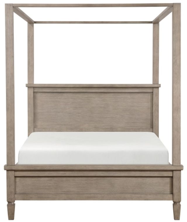 Homelegance® Marceline Gray Oak Eastern King Platform Bed-2