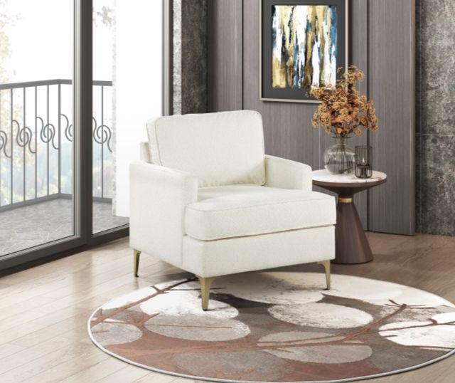 Homelegance® Colette Beige Accent Chair-1