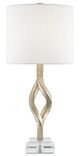 Currey & Company Elyx Chinois Silver Leaf Table Lamp-0