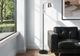 Monarch Specialties Inc. Black Metal Floor Lamp-2