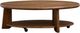 Magnussen Home® Tanner Tawny Brown Oval Cocktail Table with Casters-1
