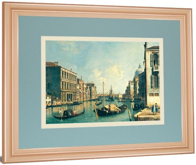 Classy Living Antonia Canaletto The Grand Canal, Venice The Rialto Bridge Wall Art-3