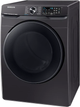 Samsung 7.5 Cu.ft Black Stainless Steel Front Load Electric Dryer-2