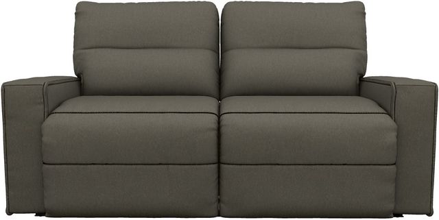 La-Z-Boy® Maddox Smoke Power Reclining 2-Seat Sofa with Headrest and Lumbar-1