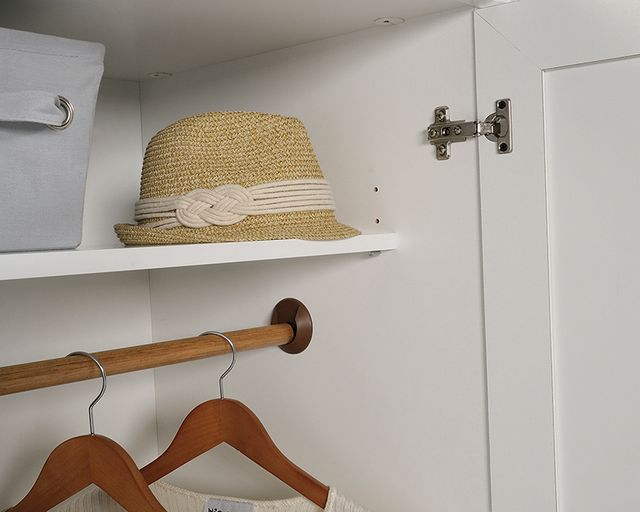 Sauder® HomePlus Soft White® Wardrobe/Storage Cabinet-3