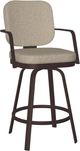 Amisco Customizable Dorsey Swivel Counter Stool-0