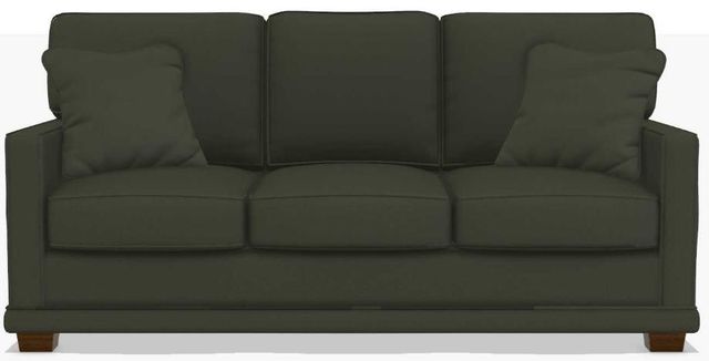 La-Z-Boy® Kennedy Charcoal Queen Sleeper Sofa-1