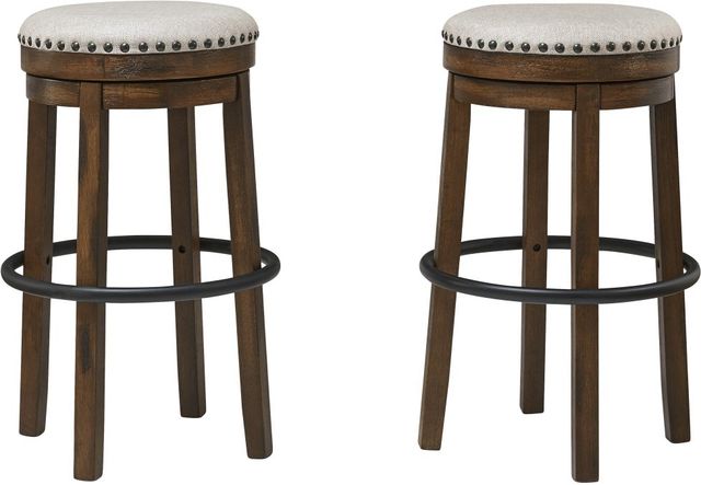 Signature Design by Ashley® Valebeck Brown/Black Bar Stool-3