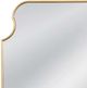 Bassett Mirror Lyenda Gold Leaf Wall Mirror-1