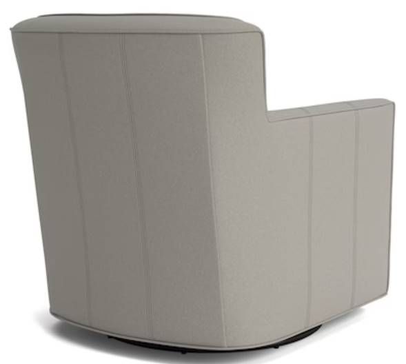 Bassett® Furniture Customizable New American Living Swivel Glider Chair-3
