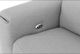 VIG Furniture Divani Casa Cyprus Grey 3-Seater Loveseat with Electric Recliners-3