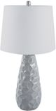 A & B Home Neutral Gray Glaze Table Lamp-0