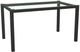 Amisco Customizable Azilis 54" Rectangular Dining Table with 0.5" Clear Glass Top-0