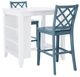 Powell® Maui 3-Piece Graphite/White Counter Table Set-0