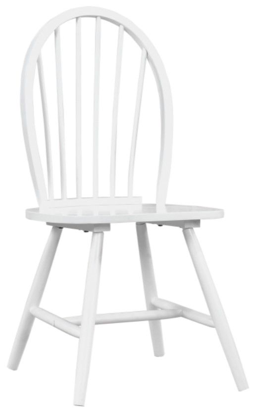 Homelegance® Shelby White Dining Side Chair-0