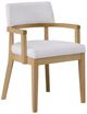 ACME Furniture Kasem 2-Piece Gorge/Oak Arm Chair Set-0