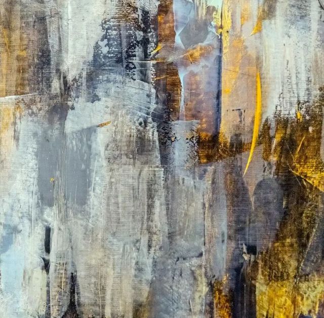 Classy Art Gallery Wrapped Giclee on Canvas Knife Texture Wall Art-1