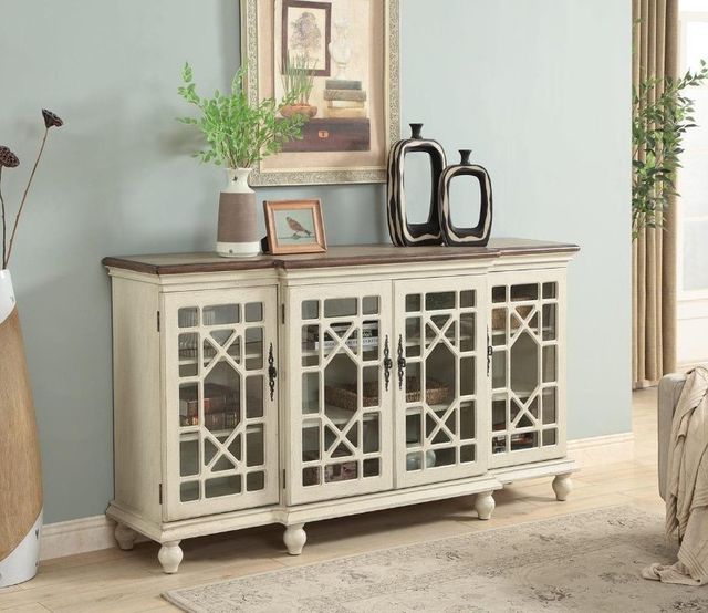 Coast2Coast Home™ Mastro Brown/Ivory Media Credenza-1