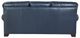 Craftmaster® Customizable CM Leather Pleated Rolled Arm Sofa-4
