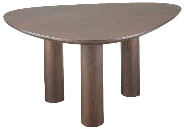 Moe's Home Collection Finley Smoked Dining Table-1