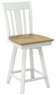 John Thomas Furniture® Customizable Select San Remo 24" Swivel Counter Stool-4