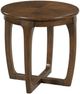 Hammary® Cartwright Hudson Brown Round Lamp Table-0
