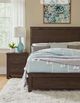 Vaughan-Bassett Fundamentals Java Queen Panel Bed-2