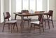 New Classic® Home Furnishings Oscar 5-Piece Natural Walnut Dining Set-0