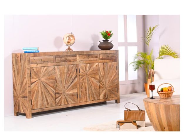 Jaipur Furniture Cayley Brown Sideboard-1