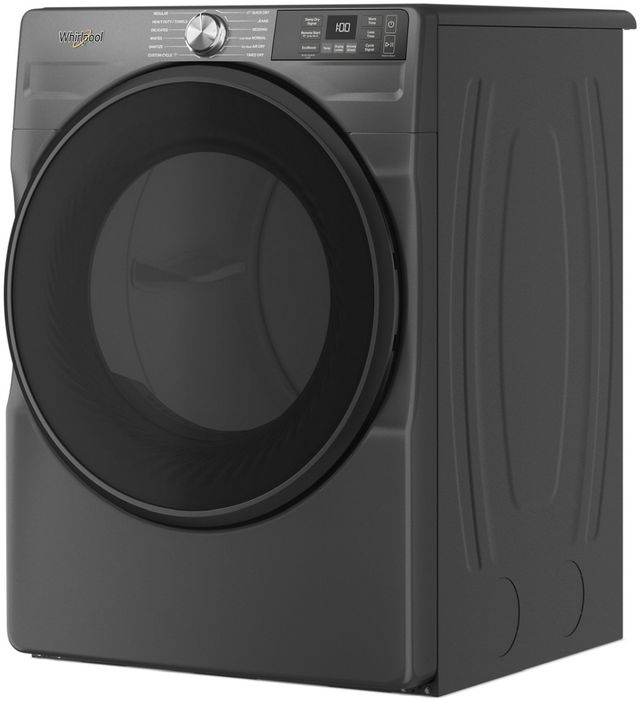 Whirlpool® 7.4 Cu. Ft. Volcano Black ENERGY STAR® Certified Front Load Electric Dryer with Wrinkle Shield™ Option-3