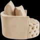 ACME Furniture Zunyas Beige Swivel Accent Chair-4