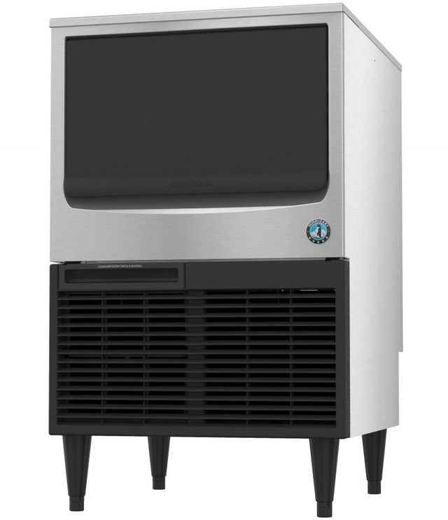 Hoshizaki 24" 163 lb. Stainless Steel Crescent® Cuber Icemaker-2